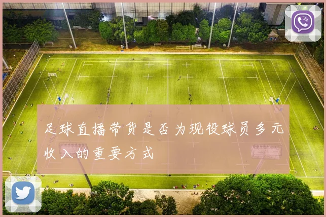 足球直播带货是否为现役球员多元收入的重要方式